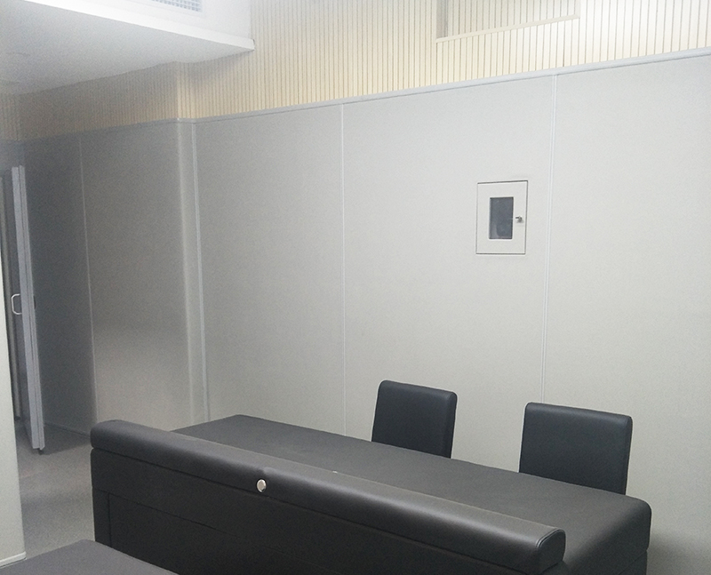 紀(jì)委談話室軟包防撞墻如何處理陰陽角？